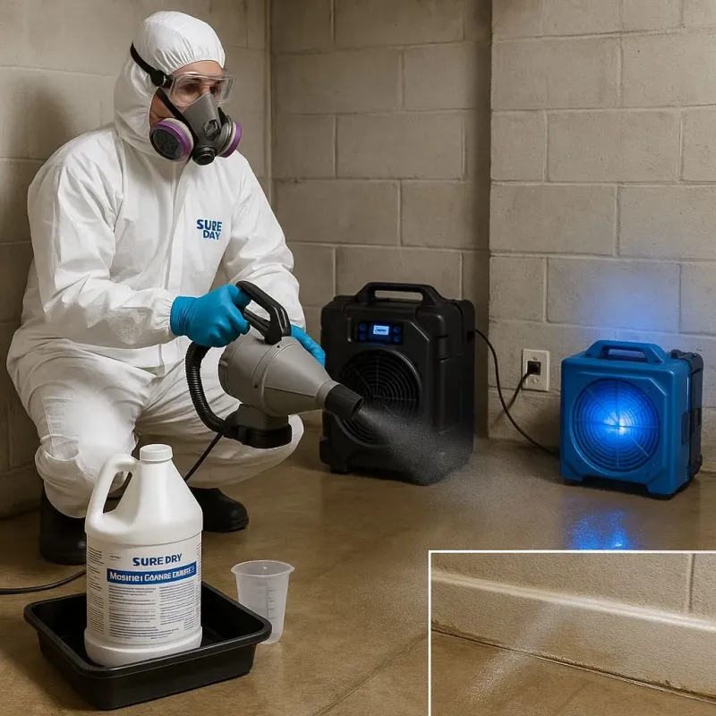 Sanitization and Odor Removal process in Grifton, NC