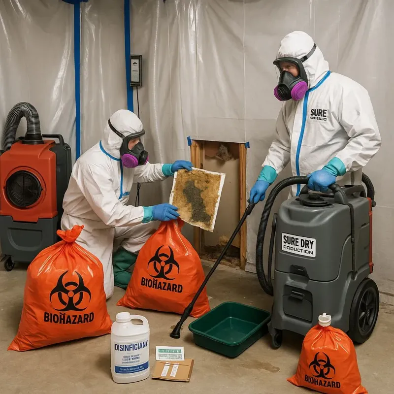 Contaminated Water Handling Protocols process in Grifton, NC