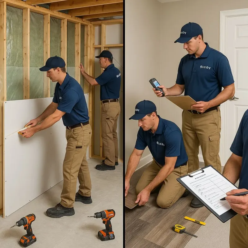 Repairs and Reconstruction process in Grifton, NC